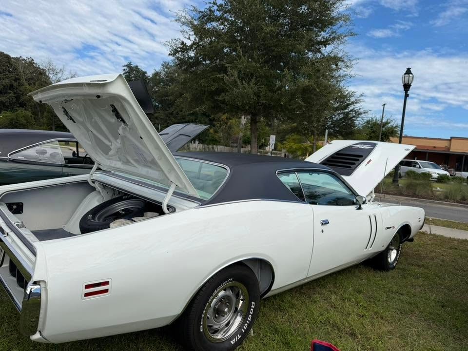 Classic car at Brakes For Less Beaufort Car Show