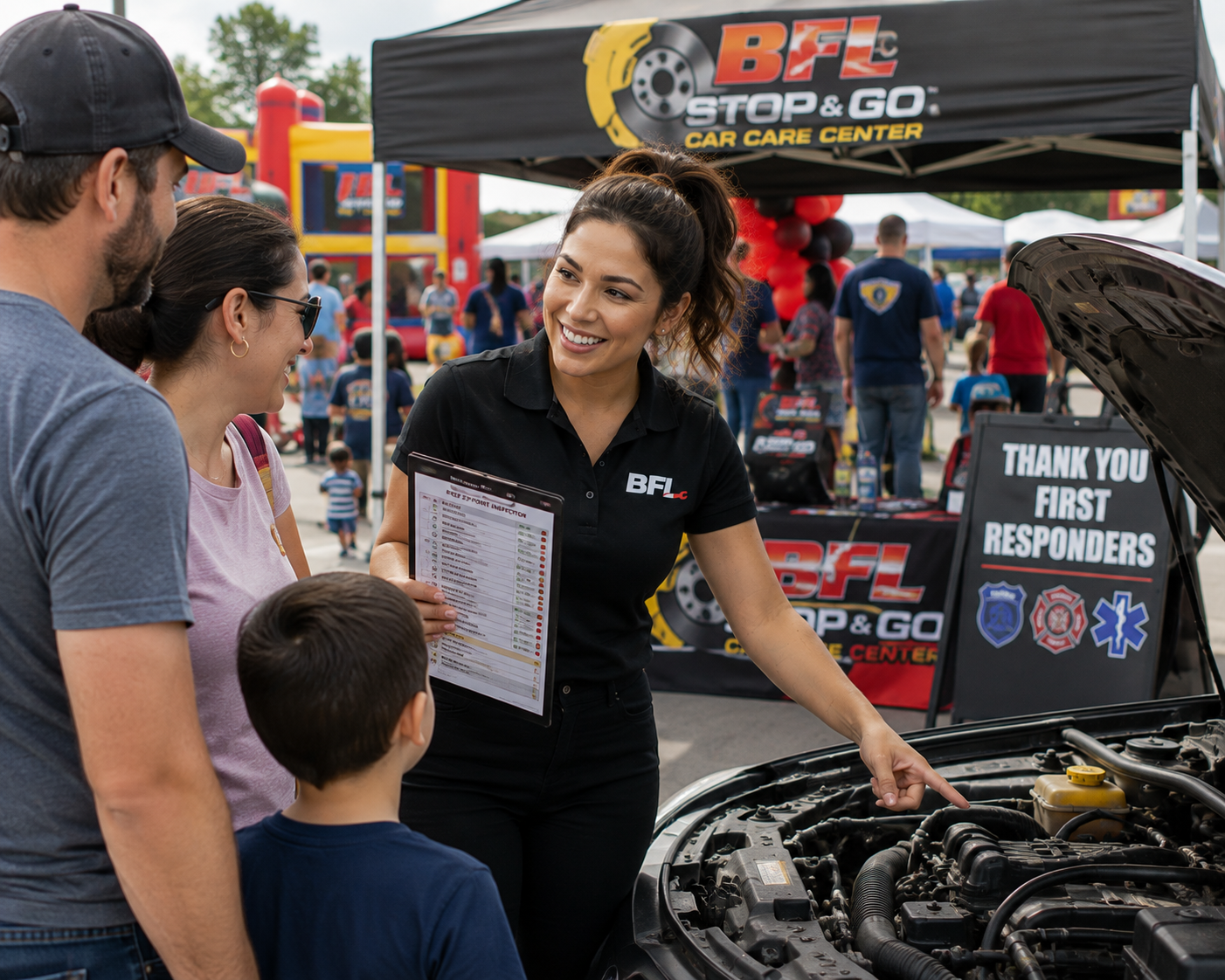 BFL Stop & Go team